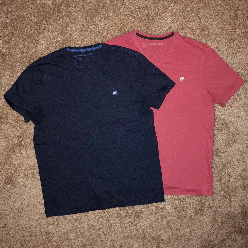 BR crew and v neck